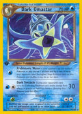 Dark Omastar/105  - 1st Edition Neo Destiny - Rare