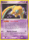Deoxys (Defense Forme)  Deoxys - Rare
