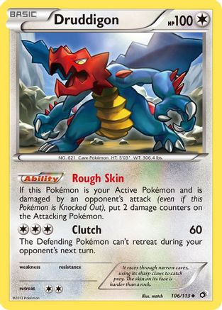 Druddigon  Legendary Treasures - Uncommon