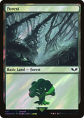 Forest (317) (Surge Foil) (40K-317) - Warhammer 40,000 Commander Foil