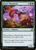 Honey Mammoth (IKO-158) - Ikoria: Lair of Behemoths Foil