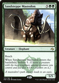 Sandsteppe Mastodon (PRE-137) - Fate Reforged Promos Foil