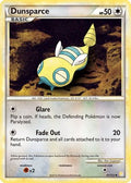 Dunsparce 041  - Reverse Holofoil HeartGold SoulSilver - Uncommon