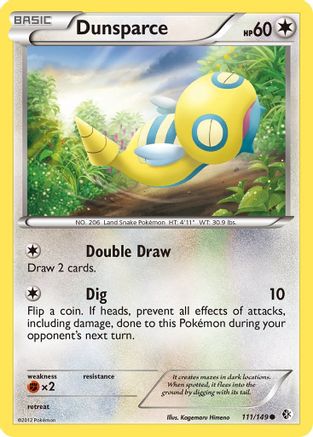 Dunsparce  Boundaries Crossed - Common