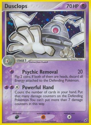 Dusclops  - Holofoil Deoxys - Holo Rare