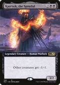 Kaervek, the Spiteful (Extended Art) (M21-358) - Core Set 2021: (Extended Art) Foil