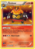 Emboar (20)/114  - Holofoil Black and White - Holo Rare