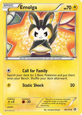Emolga 049  - Reverse Holofoil Legendary Treasures - Uncommon