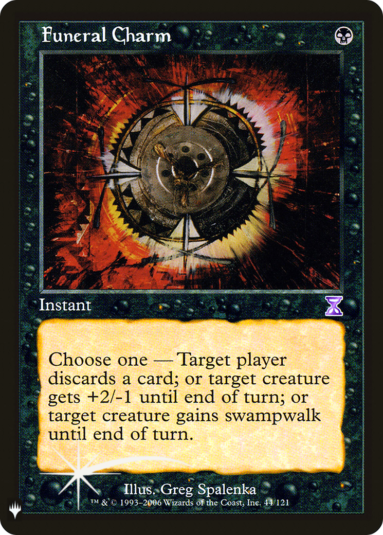 Funeral Charm (LIST-044) - The List Foil
