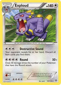Exploud  - Reverse Holofoil Plasma Storm - Rare