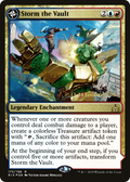 Storm the Vault (PRE-173) - Rivals of Ixalan Promos: (compasslanddfc) Foil