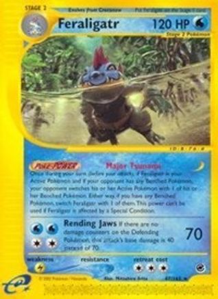 Feraligatr (47)  - Reverse Holofoil Expedition - Rare