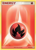 Fire Energy 124  - Reverse Holofoil Diamond and Pearl - Common