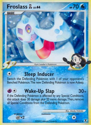 Froslass GL  - Reverse Holofoil Rising Rivals - Holo Rare