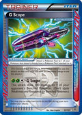 G Scope (Team Plasma)  - Holofoil Plasma Blast - Rare Ace