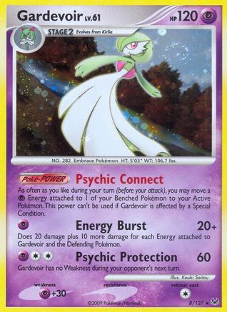 Gardevoir  - Holofoil Platinum - Holo Rare