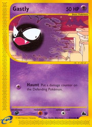 Gastly  Skyridge - Common