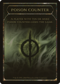 Poison Counter Token (SOM-) - Scars of Mirrodin Tokens