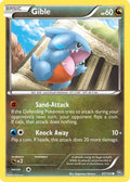 Gible (87) (87) 087/124  - Reverse Holofoil Dragons Exalted - Common