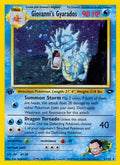 Giovanni's Gyarados  - 1st Edition Holofoil Gym Challenge - Holo Rare