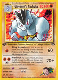 Giovanni's Machoke 042  - 1st Edition Gym Challenge - Uncommon