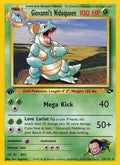 Giovanni's Nidoqueen 023  - 1st Edition Gym Challenge - Rare