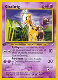 Girafarig 058  - 1st Edition Neo Genesis - Common