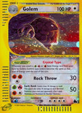 Golem  - Holofoil Skyridge - Secret Rare