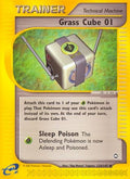 Grass Cube 01  - Reverse Holofoil Aquapolis - Uncommon