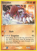 Groudon - 014/106/106  Emerald - Rare
