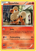Growlithe (10) (10) 010  - Reverse Holofoil Next Destinies - Common