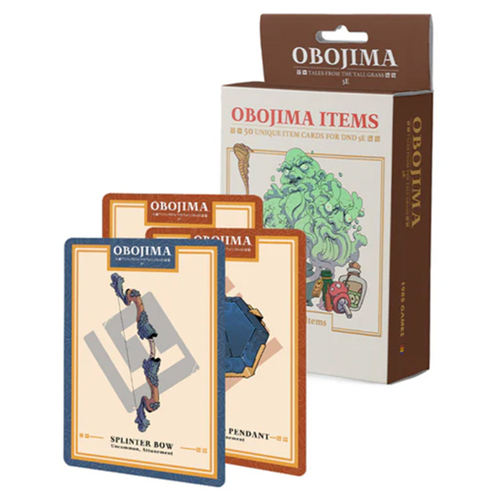 Obojima: Magic Items Card Deck