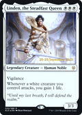 Linden, the Steadfast Queen (PRE-020) - Throne of Eldraine Promos Foil