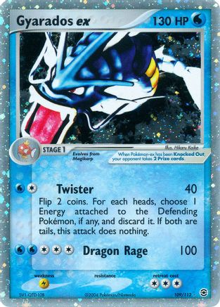 Gyarados ex  FireRed & LeafGreen - Ultra Rare
