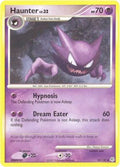 Haunter 050  - Reverse Holofoil Diamond and Pearl - Uncommon