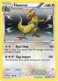 Haxorus  - Holofoil Noble Victories - Holo Rare