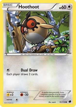 Hoothoot  Plasma Freeze - Common