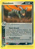 Houndoom 034  - Reverse Holofoil Dragon - Uncommon