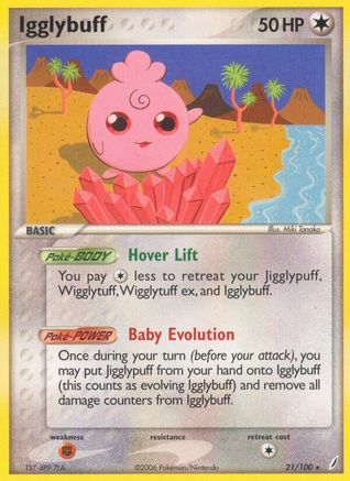 Igglybuff/100  Crystal Guardians - Rare