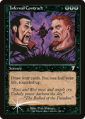 Infernal Contract (7ED-143) - 7th Edition Foil