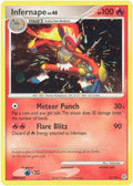 Infernape 005  - Reverse Holofoil Diamond and Pearl - Holo Rare