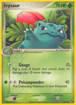 Ivysaur  POP Series 3 - Common