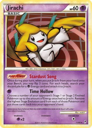 Jirachi  - Holofoil Call of Legends - Holo Rare