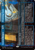 Central Elevator // Promising Stairs (Borderless) (DSK-336) - Duskmourn: House of Horror Foil