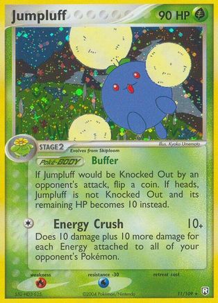 Jumpluff 011  Team Rocket Returns - Holo Rare
