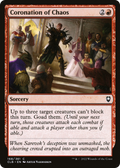 Coronation of Chaos (CLB-168) - Commander Legends: Battle for Baldur's Gate