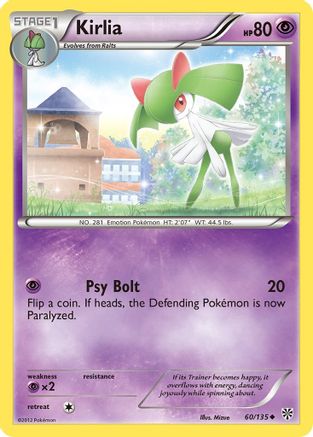Kirlia  Plasma Storm - Uncommon