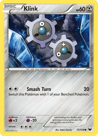 Klink  - Reverse Holofoil Dark Explorers - Common