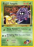 Koga's Tangela 081  - 1st Edition Gym Challenge - Common