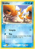 Krabby 066  - Reverse Holofoil FireRed & LeafGreen - Common